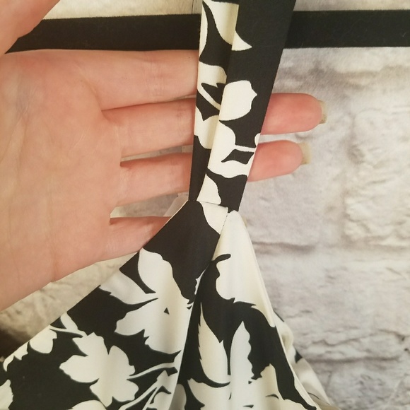 NWT Classic Summer Dress Muted Floral Empire A75 - Picture 6 of 8